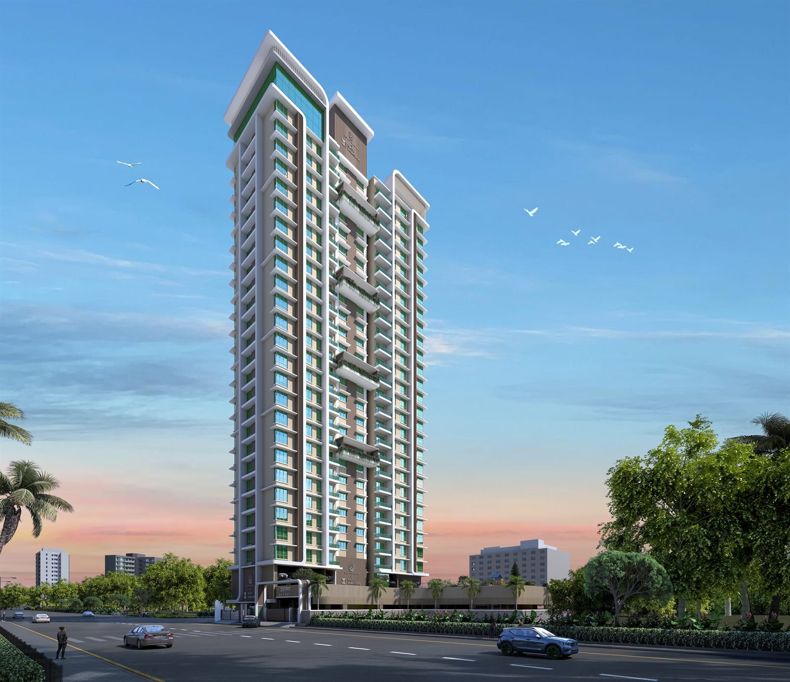Rear Tower Perspective
